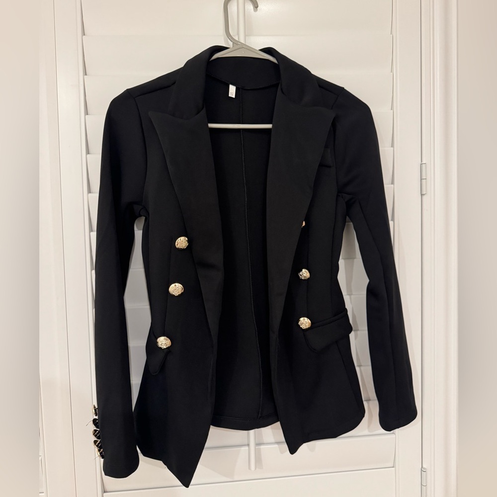 Small Blazer with Gold Buttons
